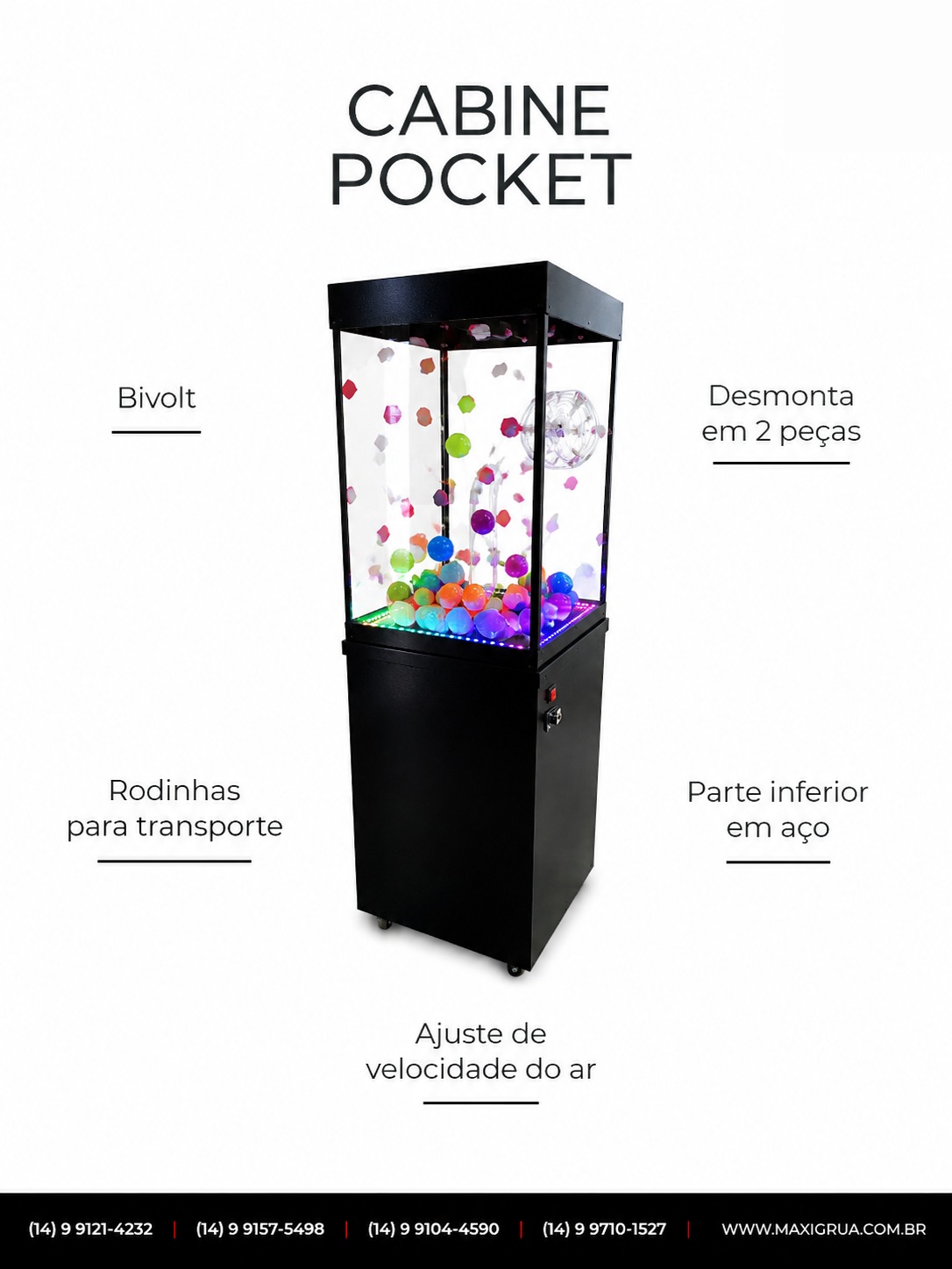 Cabine Pocket Maxi Grua