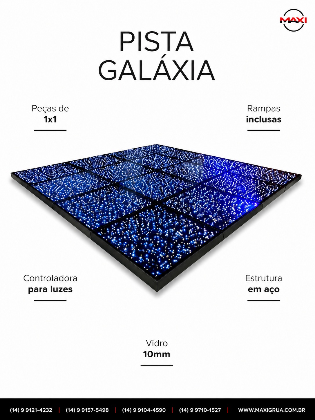Pista Galáxia Maxi Grua