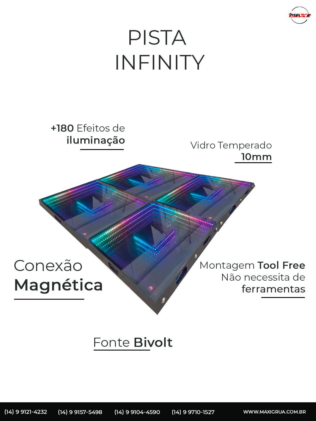 Pista Infinity Plus Maxi Grua